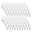 100 x Leuci Glühbirne Kerze 25W E14 klar Glühlampe 25 Watt Glühbirnen Glühlampen Kerzen