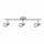 Osram LED Spot Spotlight Wand- & Deckenleuchte Strahler Nickel gebürstet 3 x 3W GU10 warmweiß 2700K