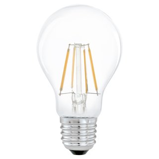 Eglo LED Filament Leuchtmittel Birnenform 4W = 31W E27 klar warmweiß 2700K
