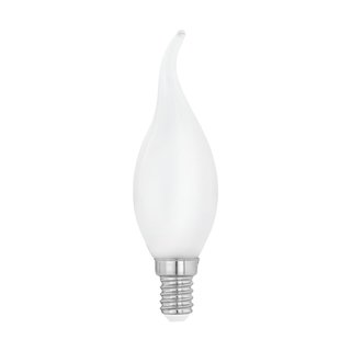 Eglo LED Filament Leuchtmittel Windstoß Kerze 4W = 40W E14 opal warmweiß 2700K 360°