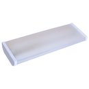 Starlicht Prisma Wannenleuchte Prismatik ECO weiß 2 x 58W G13 IP40 T8 Leuchtstoffröhre 4000K Neutralweiß 153cm