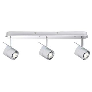 Paulmann LED Wand- & Deckenleuchte Spotlights PowerLED Chrom matt 3 x 10W warmweiß 2900K