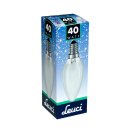 10 x Leuci Glühbirne Kerze 40W E14 MATT Glühlampe 40 Watt Glühbirnen Glühlampen