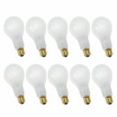 10 x Leuci Glühbirne 200W E27 MATT A67...