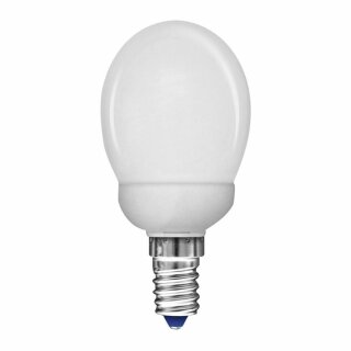 Müller-Licht ESL Energiesparlampe Tropfen 7W = 34W E14 230V warmweiß 2700K 10000h