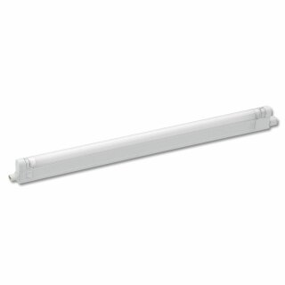 StarLicht Ultra Slim Unterbauleuchte weiß 40cm 1 x 8W T4 Röhre 3400K verlängerbar mit Schalter