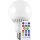 Müller-Licht LED Leuchtmittel Glob G100 8W = 40W E27 RGB+ mit Fernbedienung dimmbar