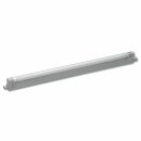 StarLicht Ultra Slim Unterbauleuchte Titan silber 28cm 1 x 6W T4 Röhre 3400K verlängerbar mit Schalter