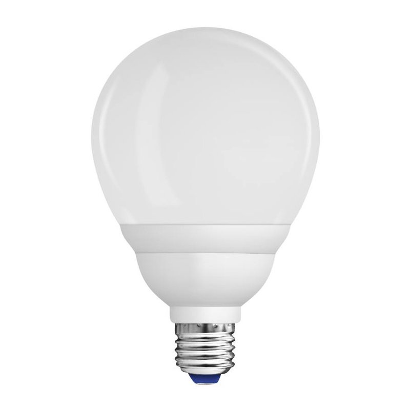 Philips Energiesparlampe Softone Globe G80 12W = 51W E27 opal 610lm warmweiß 