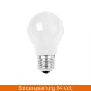 Glühbirne 24V 25W E27 MATT Glühlampe Sonderspannung 24 Volt 25 Watt