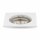 3 x Müller-Licht LED Einbauleuchten weiß quadratisch 3 x 5W GU10 Glas Reflektor