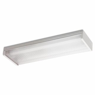 StarLicht PRISMATIK Wand- & Deckenleuchte 124cm weiß 2 x 36W T8 Leuchtstoffröhre 4000K Neutralweiß