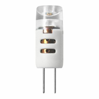 I-Glow LED Leuchtmittel Stiftsockellampe 1,2W = 9W G4 12V 80lm warmweiß 2800K 110°