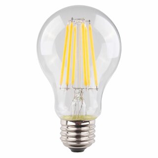 Lightway LED Filament Leuchtmittel Birnenform 7W = 55W E27 klar 720lm 300° warmweiß 2700K Ra>95 DIMMBAR