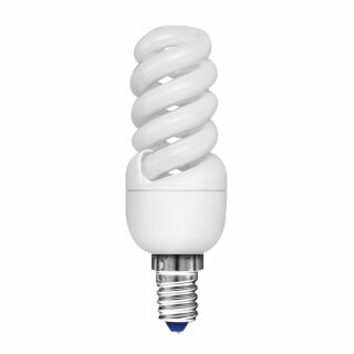 Lightway ESL Energiesparlampe Spirale 9W = 42W E14 450lm warmweiß 2700K 10000h