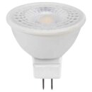 6 x Lightway LED Leuchtmittel Reflektorform MR16 5W = 30W GU5,3 290lm warmweiß 2700K 36° Ra>95
