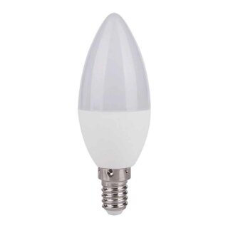 I-Glow LED Leuchtmittel Kerze 3,5W = 25W E14 matt 250lm warmweiß 2700K 180° DIMMBAR