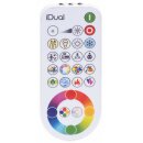 Müller-Licht iDual LED Tischleuchte Glas-Kugel RGB+ RGBW dimmbar mit Fernbedienung