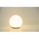 Müller-Licht iDual LED Tischleuchte Glas-Kugel RGB+ RGBW dimmbar mit Fernbedienung