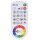 Müller-Licht iDual LED Tischleuchte Glas-Kugel RGB+ RGBW dimmbar mit Fernbedienung