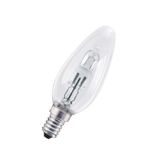 Osram Eco Halogen Leuchtmittel Kerze 64542 B CLA 30W = 40W E14 230V warmweiß dimmbar