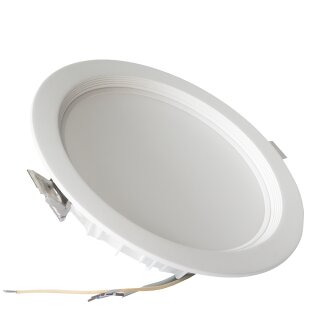 Renesola LED Downlight Einbauleuchte rund Ø240mm 30W weiß 2500lm warmweiß 3000K 100°