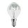 10 x Kopfspiegellampe Tropfen Glühbirne 40W E14 Silber KVS mit Spitze Glühlampe 40 Watt warmweiß dimmbar