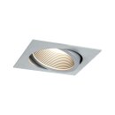 Paulmann LED Einbauleuchte Helia schwenkbar Weiß aluminium 13W warmweiß 2700K