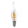 Paulmann Kerze windstoß Flacker 3W E14 Kerzen 3 Watt 530.03 Flackerkerze Glühbirne Glühlampe
