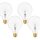 4 x Osram Vintage Edition 1906 Halogen Leuchtmittel Globe G95 20W = 25W E27 klar warmweiß dimmbar