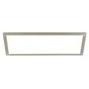 Brilliant Smooth LED Deckenaufbau Panel 60x30cm silber...