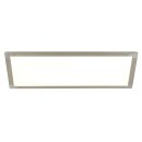 Brilliant Smooth LED Deckenaufbau Panel 60x30cm silber...