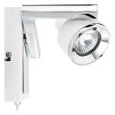 Paulmann Wandleuchte Spotlights Turn Chrom 1 x 40W GU10 230V Halogen