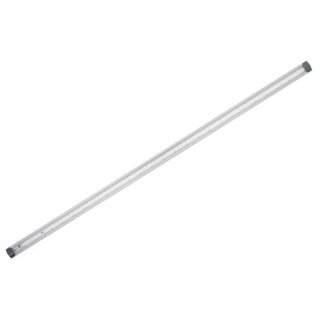 Voltolux MODERN LED Lichtleiste Unterschrankleuchte 100cm Silber 10,5W 900lm Neutralweiß 4000K mit Touchdimmer