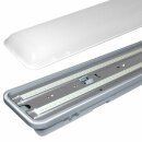 Voltolux MODERN LED Feuchtraumleuchte Universalleuchte 66cm Grau IP65 22W 2130lm Neutralweiß 4000K