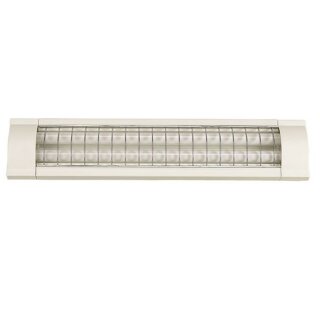 Voltolux UNIVERSAL Deckenleuchte 63cm 2 x 18W T8 Leuchtstoffröhre Rasterleuchte Neutralweiß 4000K