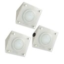3 x Halogen UNIVERSAL Unterschrankleuchten Eisen...
