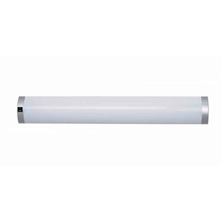 Hi Lite Lichtleiste OSLO Unterbauleuchte Weiß/Silber 37,4cm 8W G5/T5 Neutralweiß 4000K
