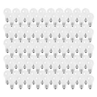 100 x Leuci Glühbirne 100W E27 MATT Glühlampe 100 Watt Glühbirnen Glühlampen