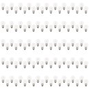100 x Müller-Licht LED Leuchtmittel Tropfen 0,6W = 4W E27 warmweiß 3000K Kugel 360°