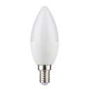 10 x Müller-Licht LED Leuchtmittel Kerze 5,5W = 34W E14 matt 370lm warmweiß 2700K RA90 200° DIMMBAR