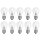 10 x Leuci Glühlampe 40W E27 klar Glühbirne 40 Watt Glühbirnen Glühlampen