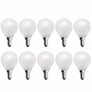 10 x Leuci Glühbirne Tropfen 25W E14 MATT Glühlampe 25 Watt Glühbirnen Glühlampen