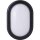 Voltolux LED Kellerleuchte Feuchtraumleuchte Universal Oval Schwarz IP65 5,5W Tageslichtweiß 6500K