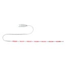 Paulmann LED Stripe mit USB Anschluss Rot/Weiß 30cm...