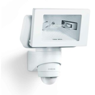 Steinel Sensor Halogen Strahler HS 150 Duo Weiß IP44 150W R7s warmweiß Fluter schwenkbar