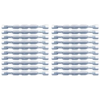 20 x Müller-Licht Eco Halogen Leuchtmittel Stab 190W R7s 240V 3800lm warmweiß 2900K 78mm 1500h dimmbar