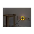 Müller-Licht LED Stecker Nachtlicht Sirius Sensor Square 2 x USB extra warmweiß Amber mit Schalter
