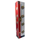 Briloner LED Deckenleuchte Spotbalken Gold/Chrom 4 x 5W...