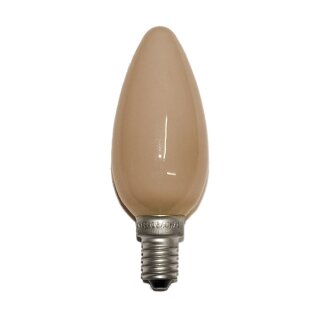 Glühbirne Kerze Softone Cappuccino 40W E14 Glühlampe 40 Watt Glühbirnen Glühlampen